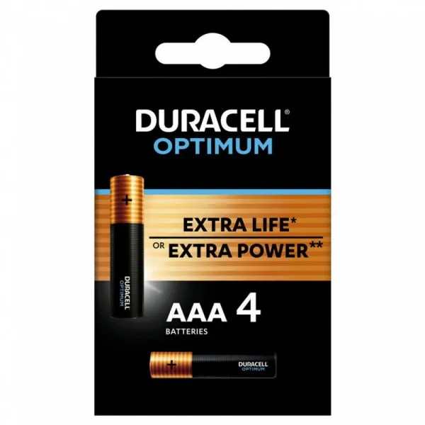 Duracell Батарейки AAA MX2400 K4 OPTIMUM - image 1