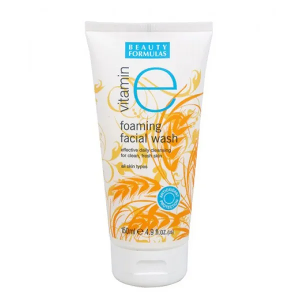 Beauty Formulas Spuma pentru fata Vitamina E 150ml - image 1