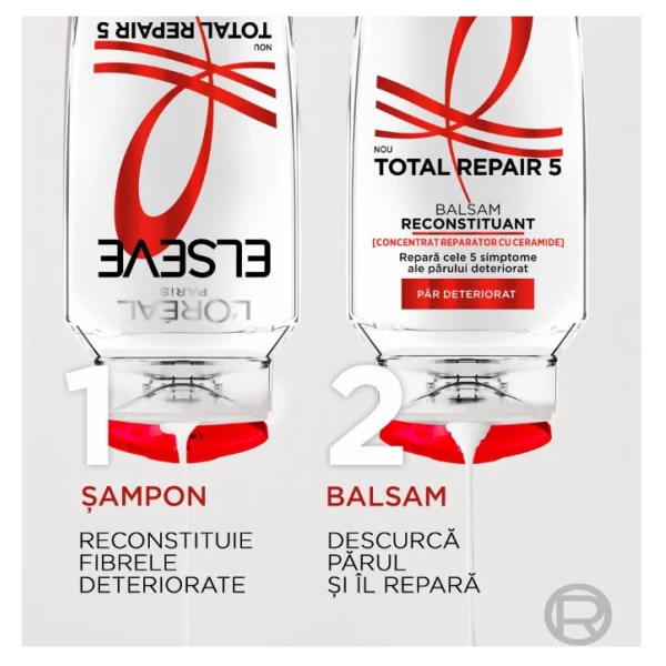 L'Oreal Paris Elseve Total Repair 5 шампунь для поврежденных волос, 250 мл - image 6