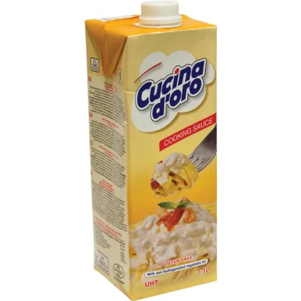 Сливки кулинарные Cremio Cucina d'oro 23% растительные 1 л - image 2