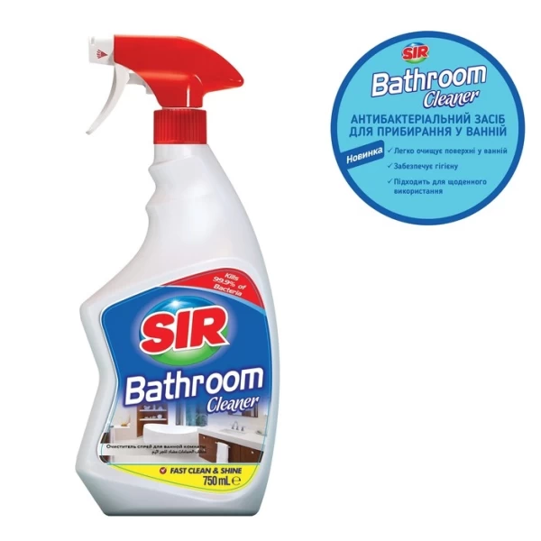 SIR detergent pentru baie Antibacterian 750 ml - image 2