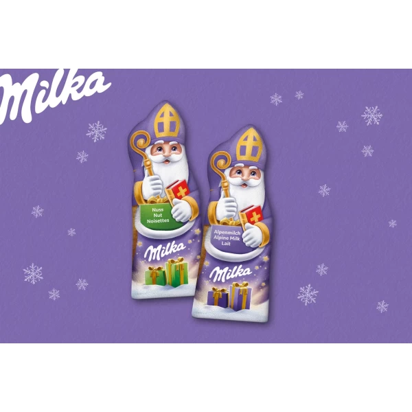 Milka Шоколад фигурный молочный в форме Святого Николая 90 г - image 2
