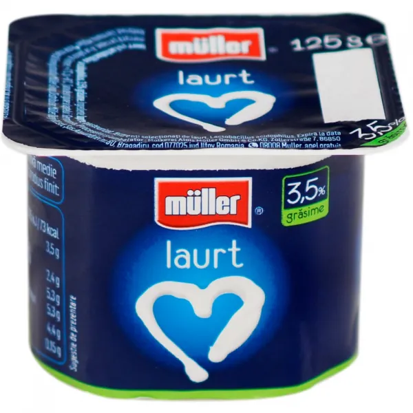 Muller Iaurt simplu 125gr 3.5%gr - image 1