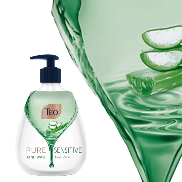 TEO Sapun lichid Gel 400ml Pure Sensitive - image 2