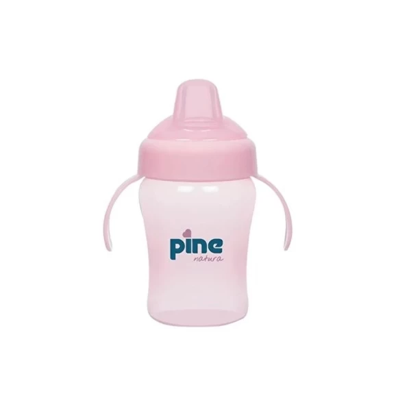Pine Natura cană anti-colici anti-vărsare cu mâner, 240 ml - image 1