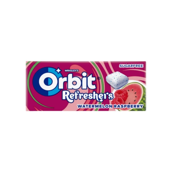Orbir Refresher живательнная резинка watermelon rasp 18 g - image 1