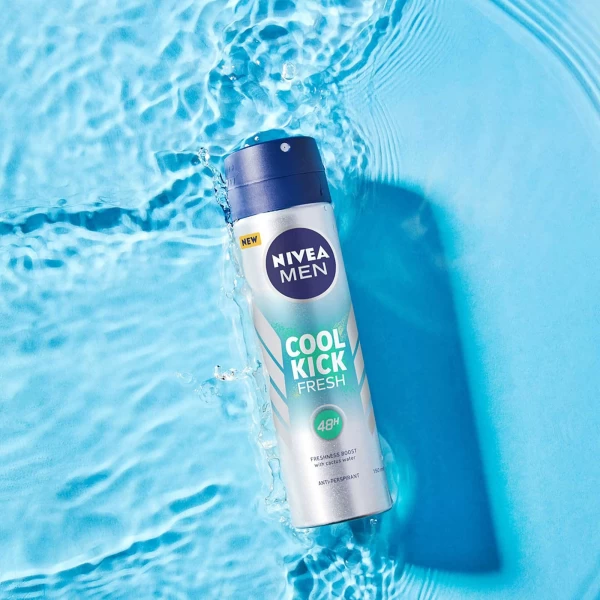 Nivea Men Deodorant spray Cool Kick Fresh 150 ml - image 2