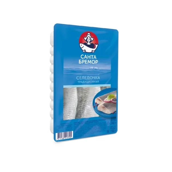 Санта Бремор Филе сельди Традиционное в масле 240 г - image 1