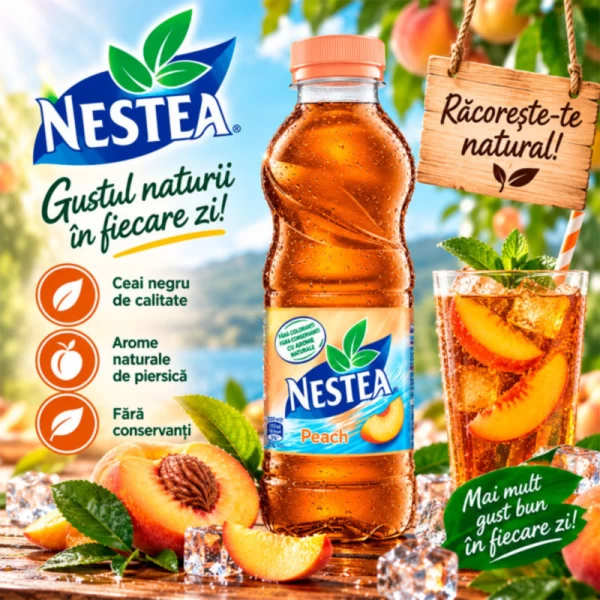 Nestea Чай холодный персик 500 мл - image 2