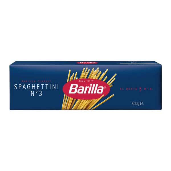 Barilla Spaghette N3 Spaghettini 500g - image 1