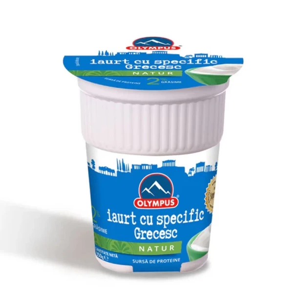 Iaurt grecesc 2% Olympus 350 gr - image 1