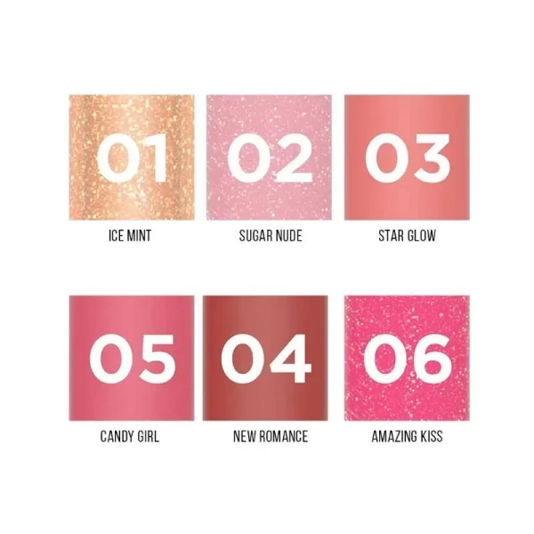 Eveline Luciu pentru buze Variete Cooling Kisses №02, 6,8 ml - image 3