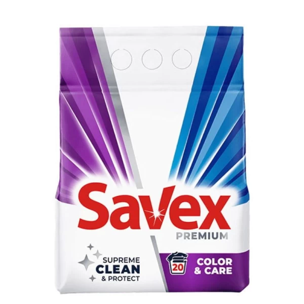 Savex Detergent automat 2 kg Premium Color & Care - image 1