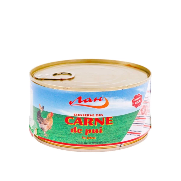 Conserve LAN de pui in suc propriu 385g jeleu - image 1