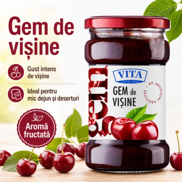 Vita Джем вишнёвое 360 г - image 2