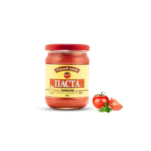 Pasta de tomate 25% Piдний Край 450gr - image 2