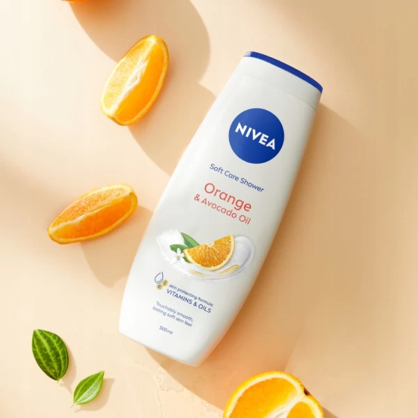 Nivea Gel de dus Orange & Avocado Oil Care 500 ml - image 3