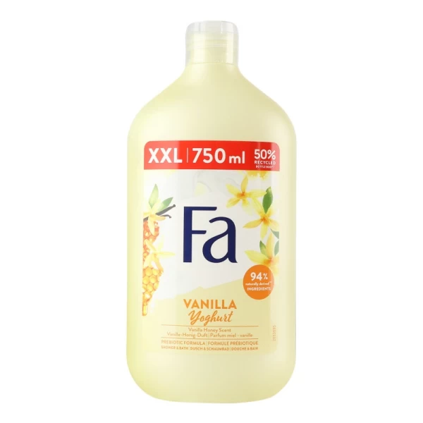 Fa Gel de dus Vanilla Yoghurt cu parfum de vanilie 750 ml - image 1