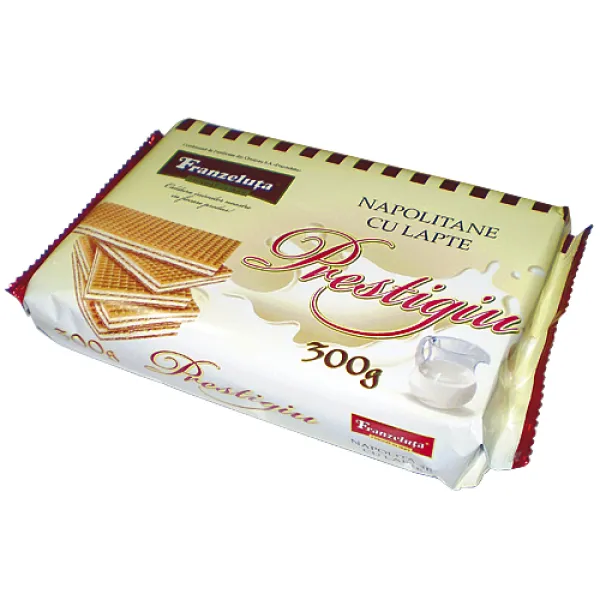 Franzeluta Napolitane Prestigiu сu Lapte 300g - image 1