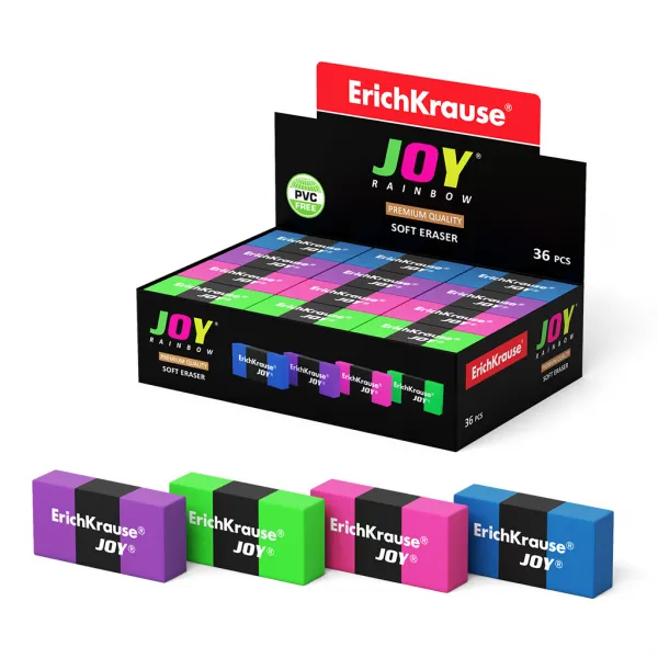 Ластик Erich Krause JOY Rainbow - image 1