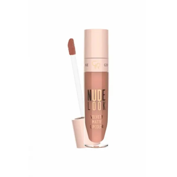 Golden Rose Ruj Mat Nude Look Velvety 01 Just Nude - image 2