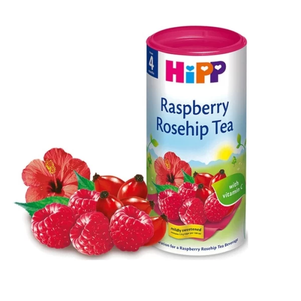 HiPP Ceai de zmeura si macese pentru copii (4+ luni), 200 g - image 2