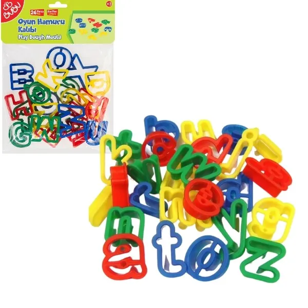 Cuttere litere pentru plastilina, 26 buc - image 2