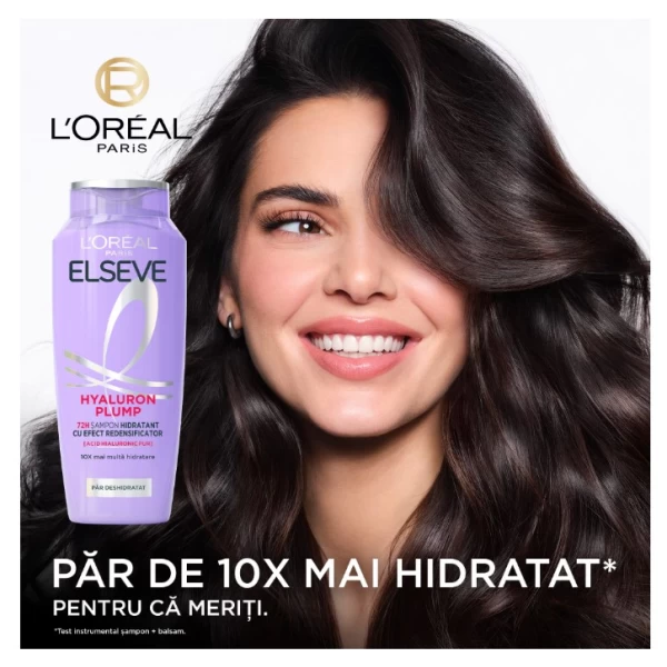 L'Oreal Paris Elseve Hyaluron Plump увлажняющий шампунь для обезвоженных волос, 250 мл - image 3
