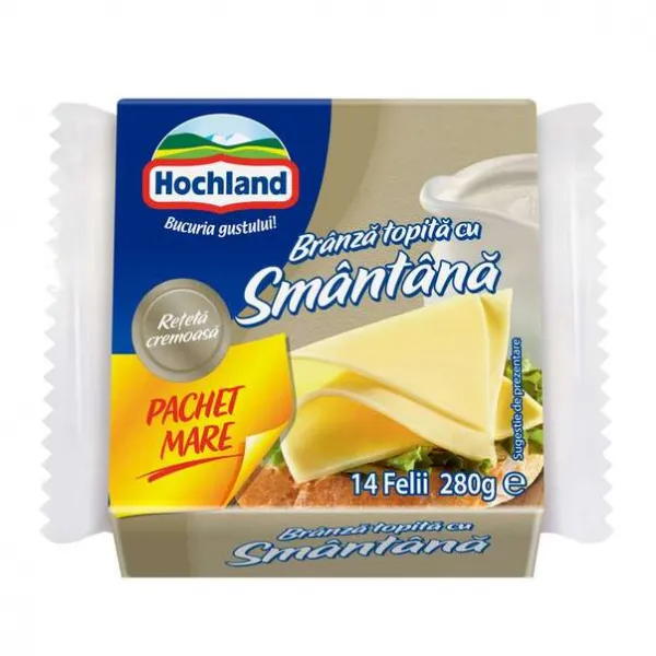 Hochland Branza topita felii smintina 280g - image 1