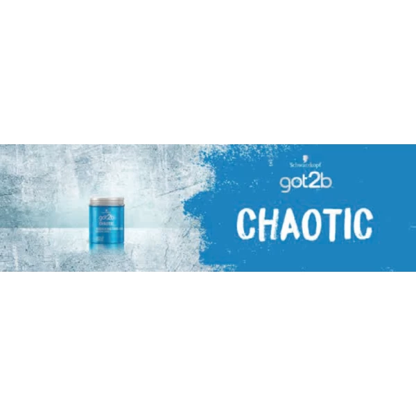 Got2b Guma modelatoare pentru par Chaotic Fiber 100 ml - image 2