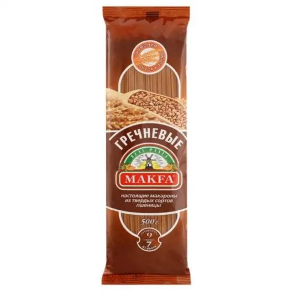 Paste Makfa Vermicelli lungi de hrișcă 500 g - image 1