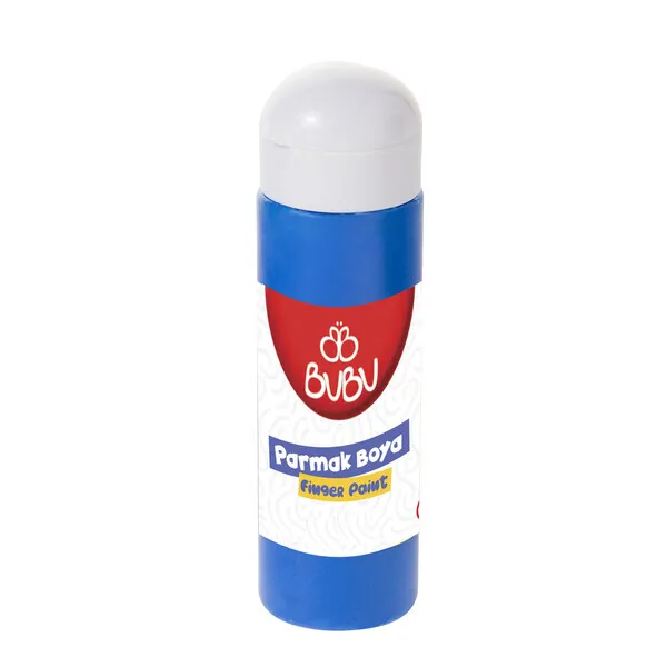 Vopsea albastra pentru pictura cu degetele, 250 ml - image 1