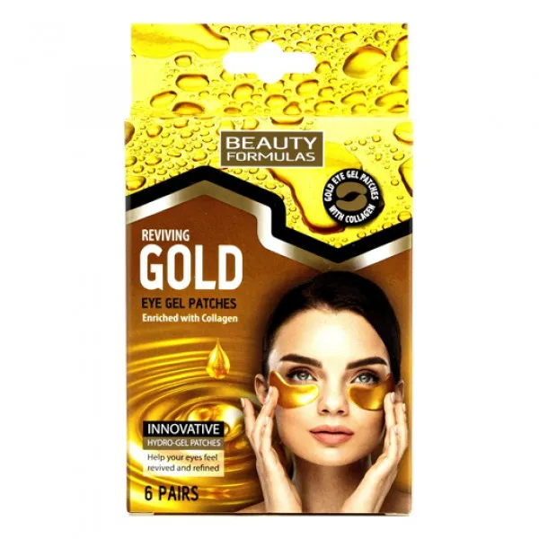 Beauty Formulas Gold Patch-uri hidrogel 6 buc - image 1