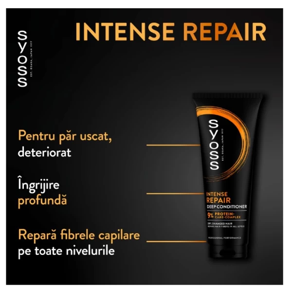 Интенсивный кондиционер Syoss Repair для волос 250мл - image 2