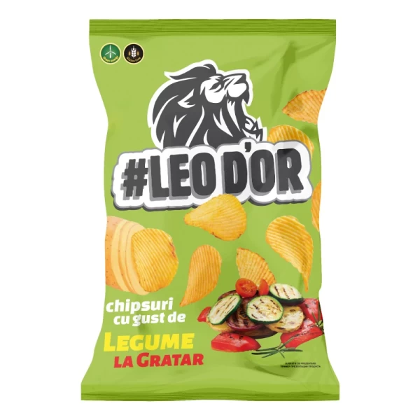 Leodor Чипсы со вкусом овощей гриль 100г - image 1