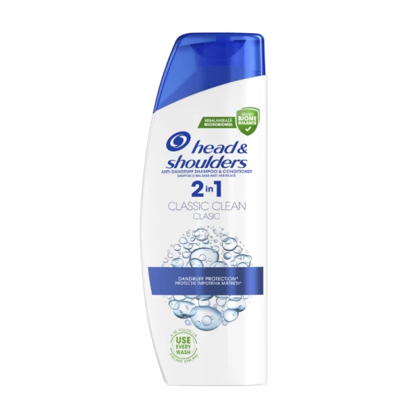 Head & Shoulders Шампунь 360ml 2in1 Classic Clean - image 1