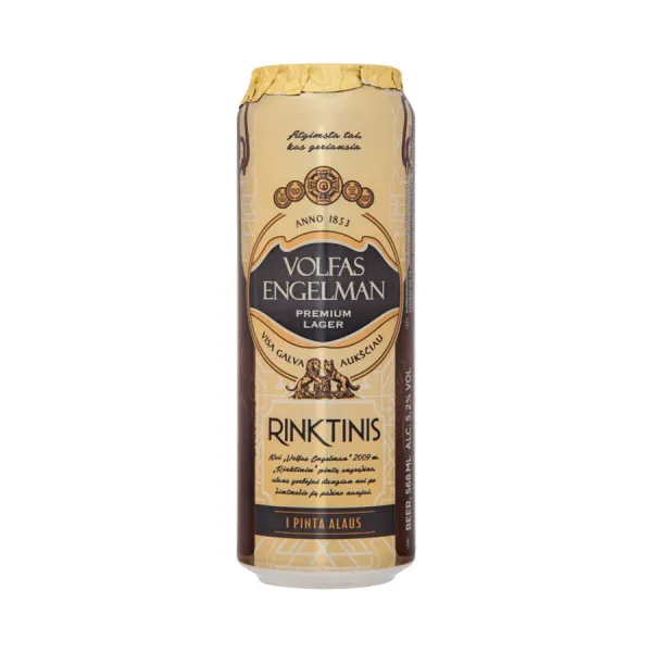 Пиво Volfas Engelman Rinktinis 0,568 L - image 1
