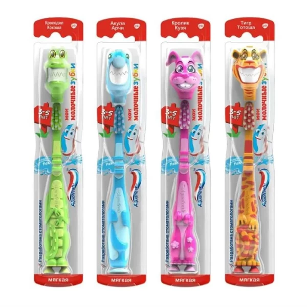 Aquafresh Periuta de dinti Little Teeth 3-5 ani - image 2