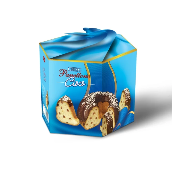 Franzeluta chec Panettone Cioco 0,6 кг - image 1