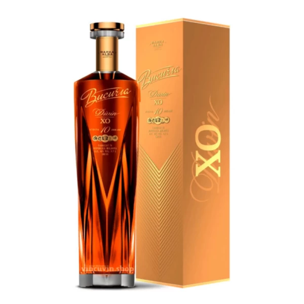 Divin XO Bucuria 10 ani 700ml Barza Alba, cutie suvenir - image 1