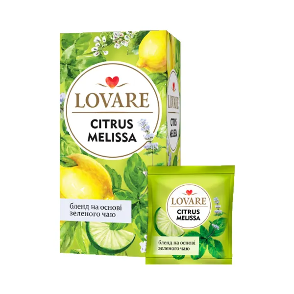 Lovare Ceai 24 pak verde Citrus Melissa - image 2