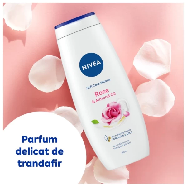 Nivea Gel de dus Care & Roses & Harmony 750 ml - image 2