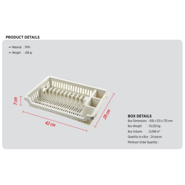 Proff Suport mic pentru vase, culori mixte - image 2