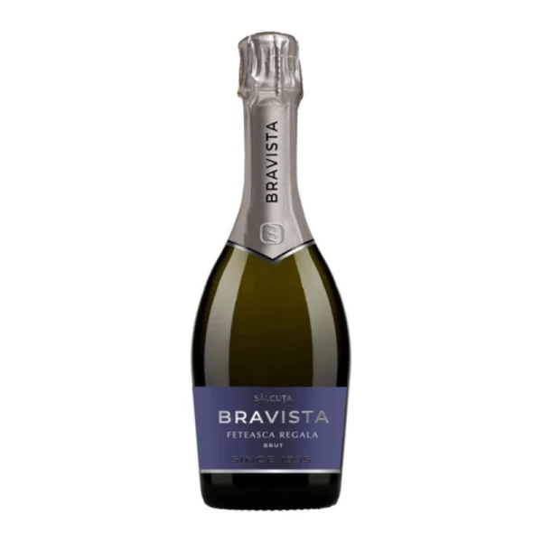 Salcuta Bravista Vin spumant alb brut Cuvee Blanc 750ml - image 1