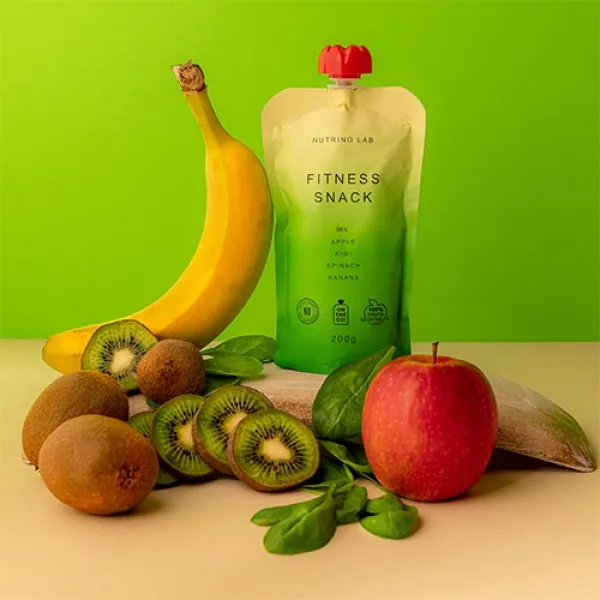 Nutrino Lab piure Fitness Mix mere, kiwi, spanac si banana 200 g - image 2