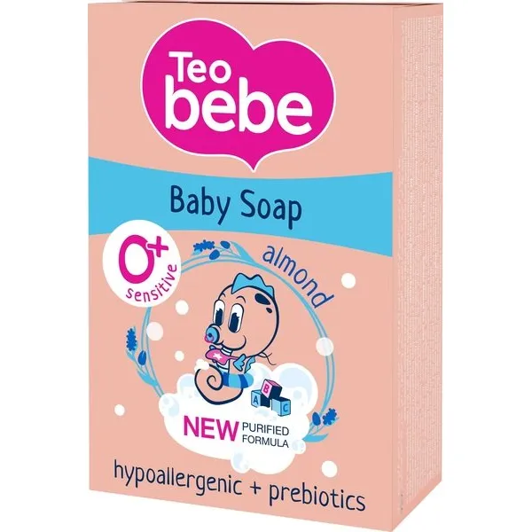 Teo Bebe sapun solid 75gr Almond Oil - image 2
