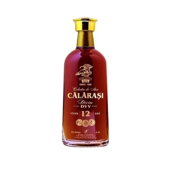 Divin Calarasi золотая коллекция 12 лет DVV, 0,5 л - image 1