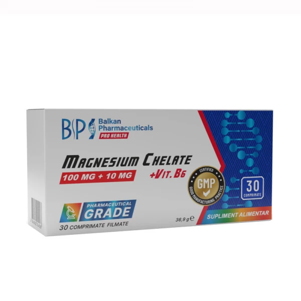 BP Vitamine Magnezium Chelate + Vit.B6 30tab - image 1