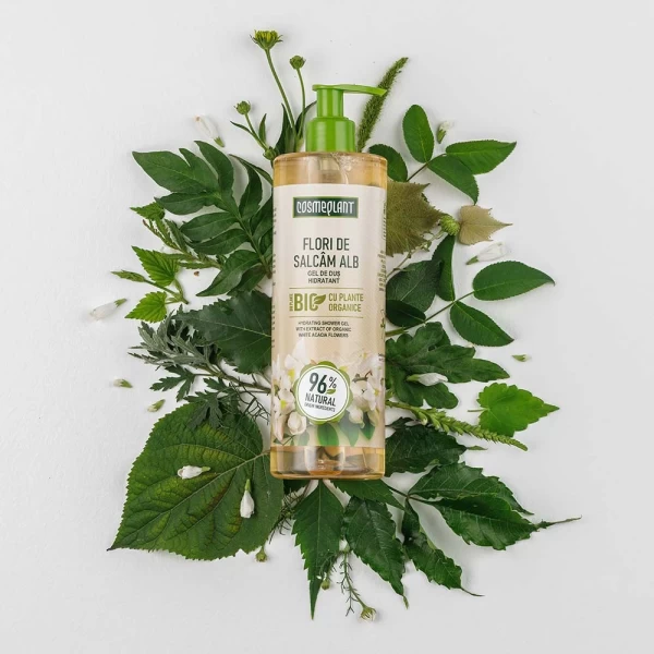 Cosmeplant Gel pentru dus Hidratant Salcam Alb 500 ml - image 3
