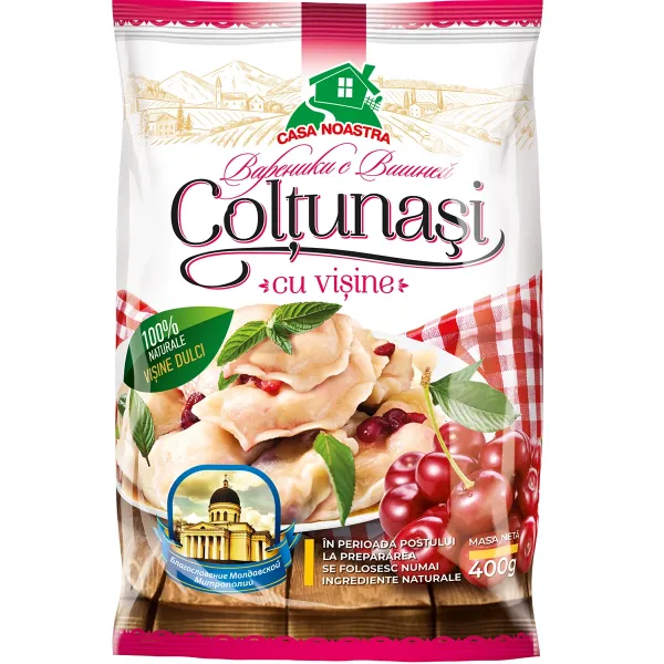Coltunasi cu visina 400g, Casa Noastra - image 1